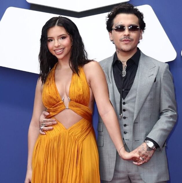 Así es como Christian Nodal muestra su amor por Ángela Aguilar tras el encuentro de Belinda y Cazzu (Foto: Getty Images)