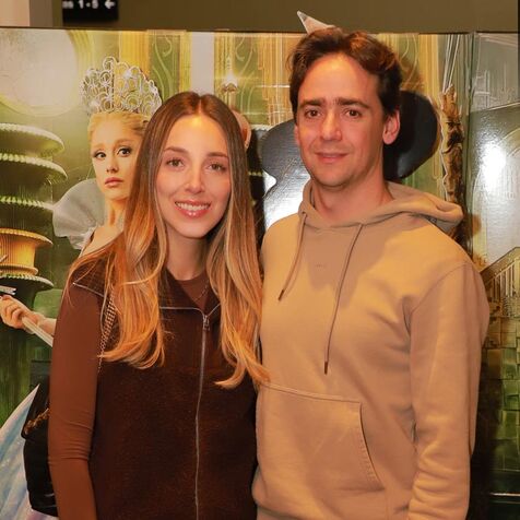 Andrea Fernández y Esteban Gutiérrez. Fotos: Daniel Saldívar