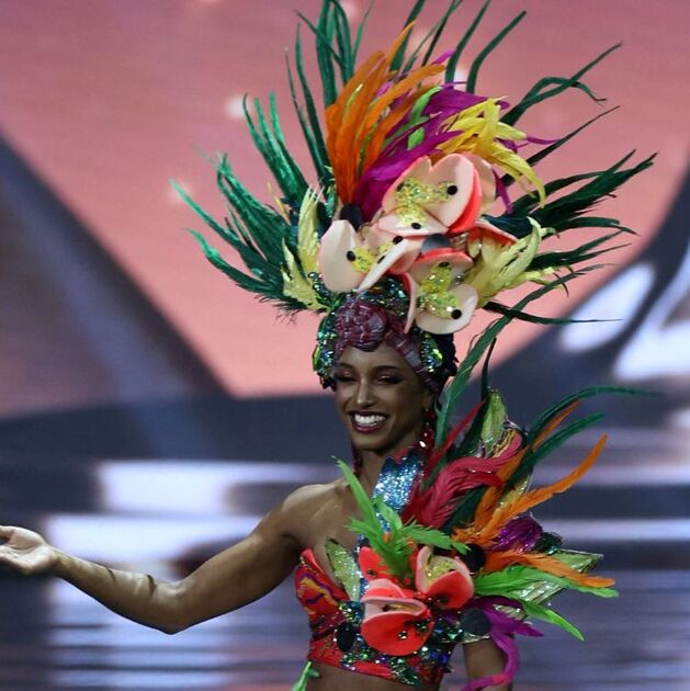 Gabrielle Henry, Miss Jamaica, permanece en UCI tras una dura caída en Miss Universe 2025 (Reuters)