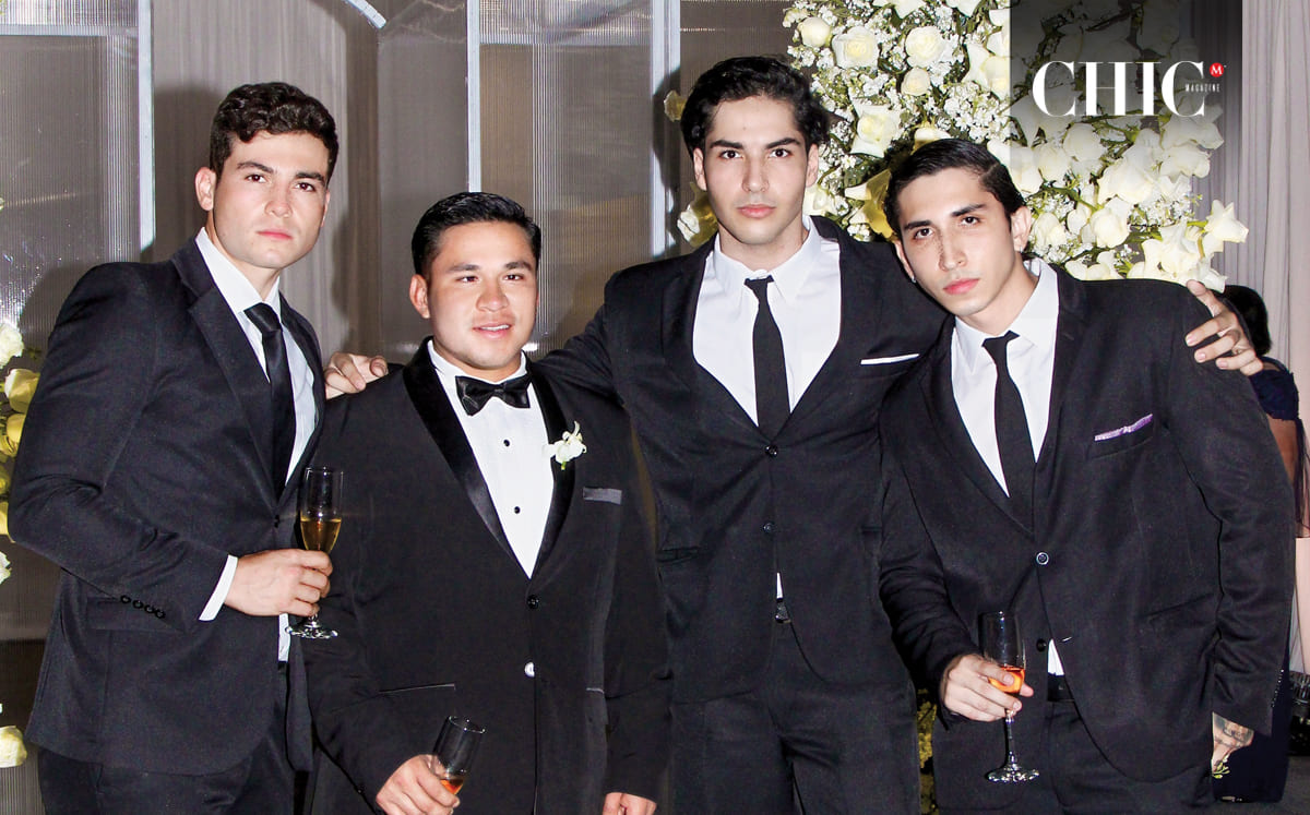 Ernesto Robles, Edgar Barron, Ruben Ornelas y Ernesto Martinez