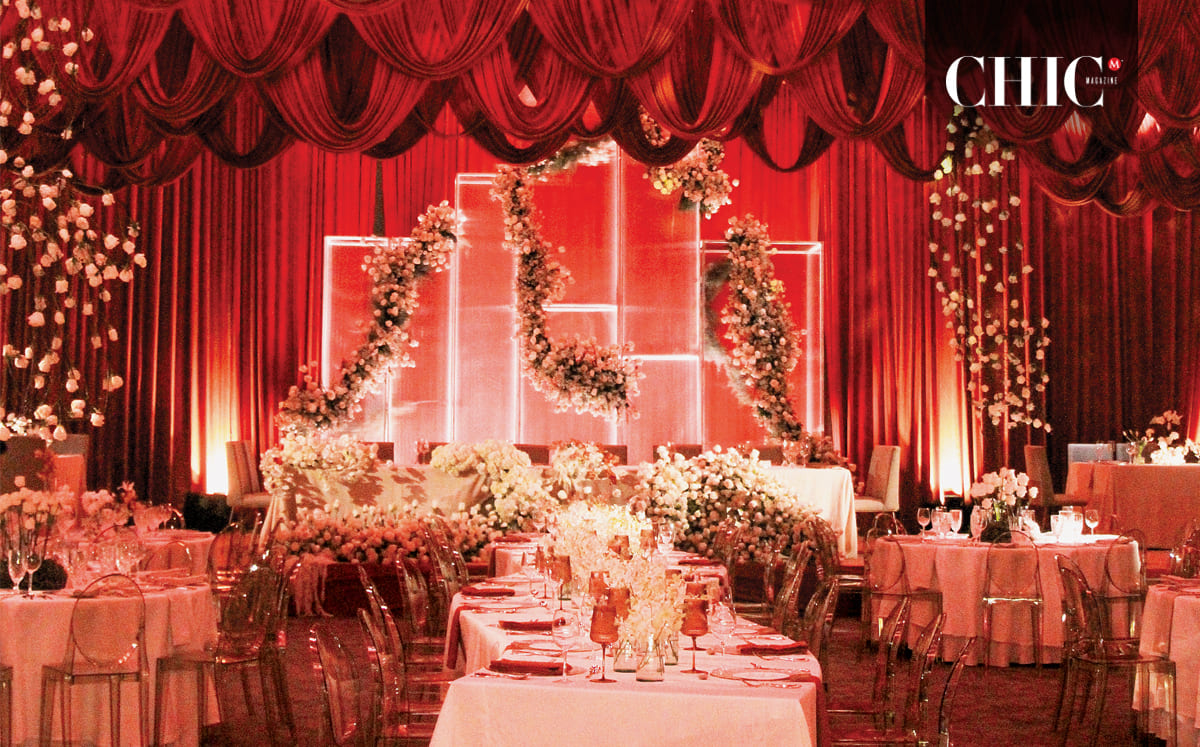 Las flores estuvieron a cargo de Opciones para Eventos