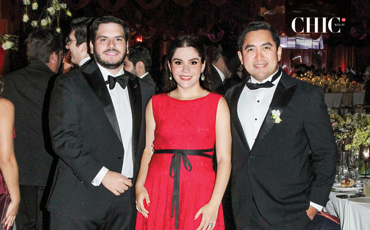 Nahim Manzur, Majo Elizondo y Eduardo Briseño