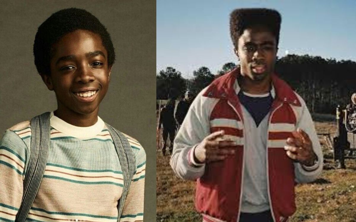 Caleb McLaughlin - Lucas Sinclair antes y después en "Stranger Things" (X)