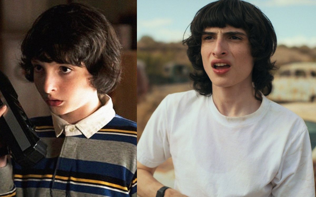 Finn Wolfhard - Mike Wheeler antes y después en "Stranger Things"(X)