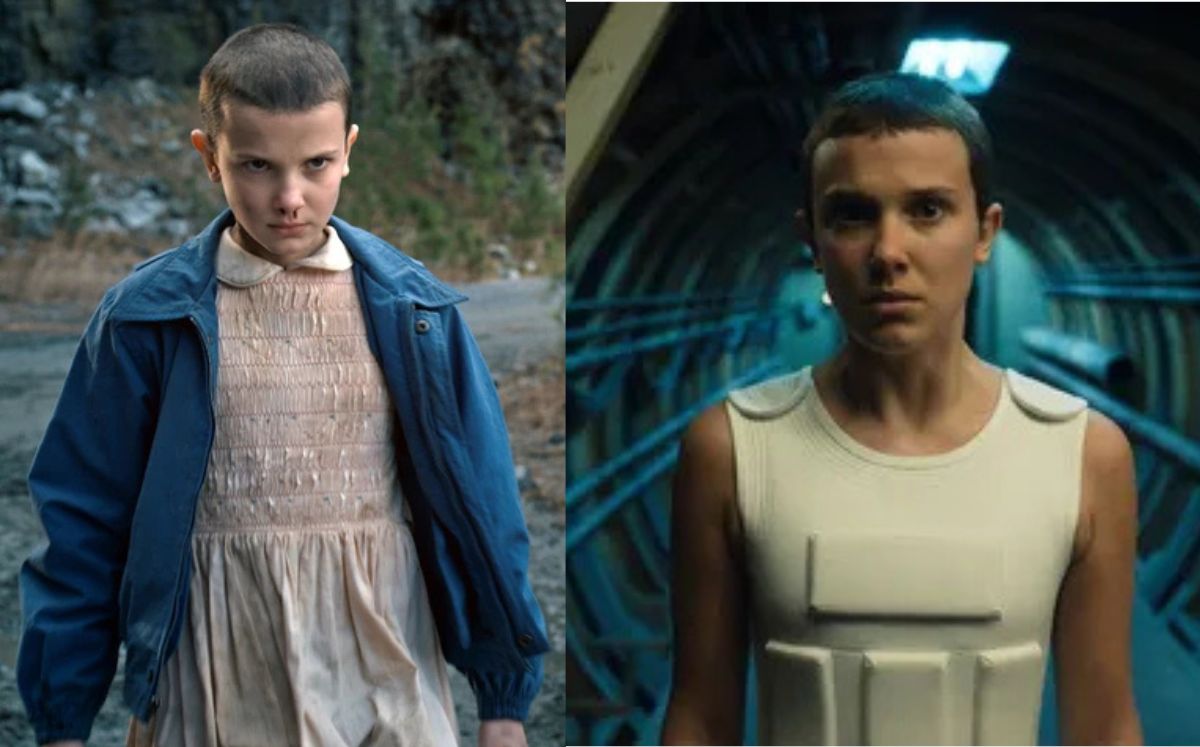 Millie Bobby Brown - Eleven antes y después en "Stranger Things"(X)