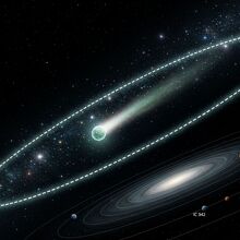 La NASA confirma que la órbita hiperbólica del cometa 3I/ATLAS revela su origen fuera del sistema solar (IA)