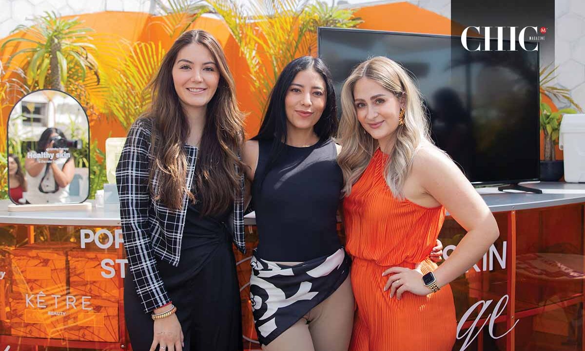 Rocely Domínguez, Vanesa Castro y Karen García