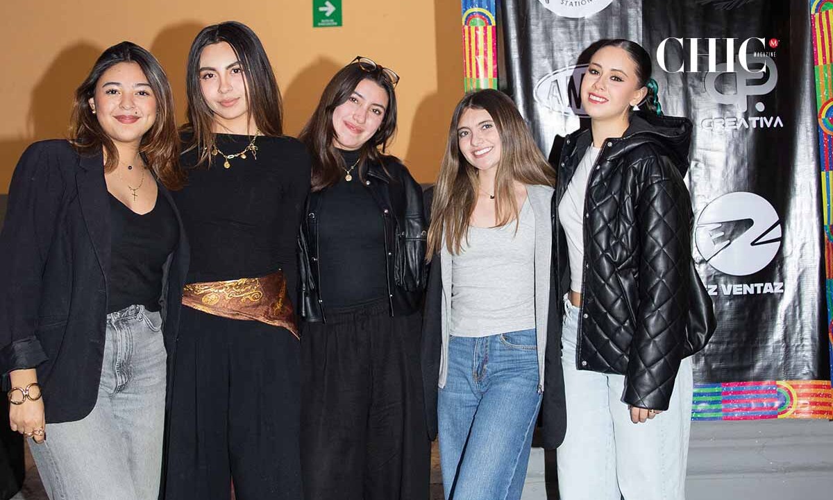Fernanda Ponce De León, Ángeles Alarcón, América Vázquez, Nicole Santander y Mariana Fernández