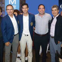 Francisco González albuerne, Hugo Martínez, Andrés Jurado, Carlos Martínez y Arturo Gutiérrez / Fotos: Daniel Saldívar y Claudio Guajardo