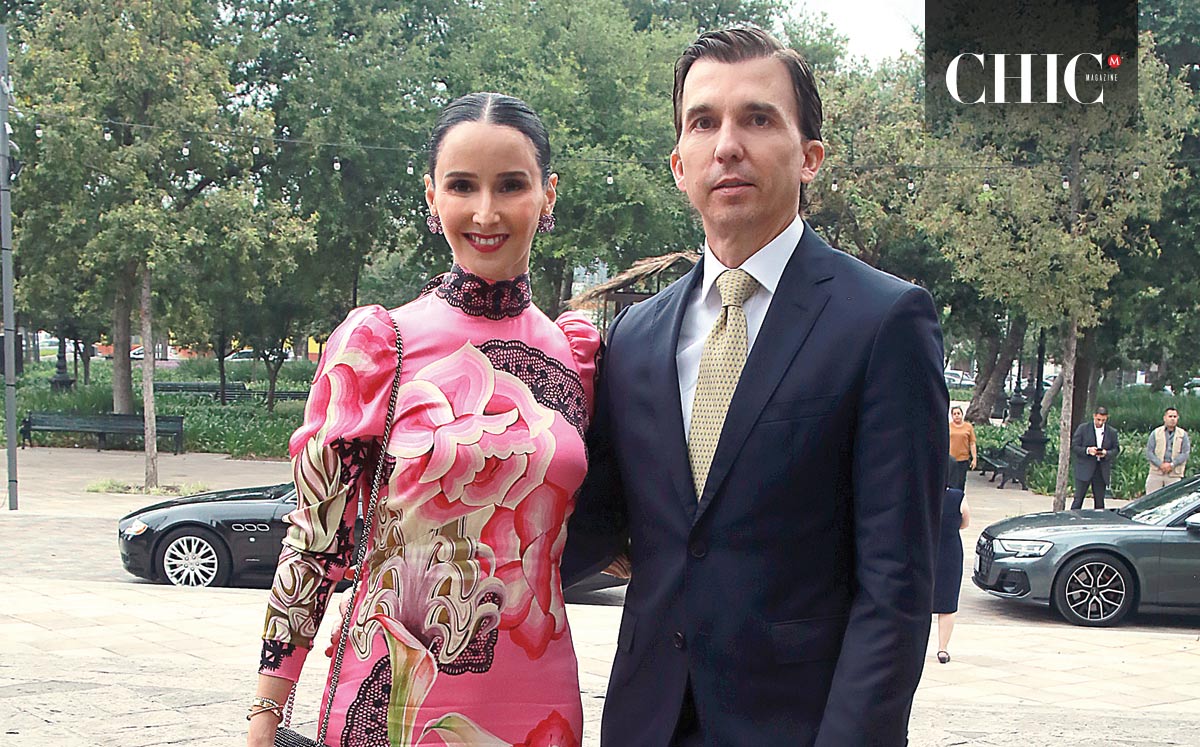 Gaby Beltrán de De la Garza y Marcelo De la Garza