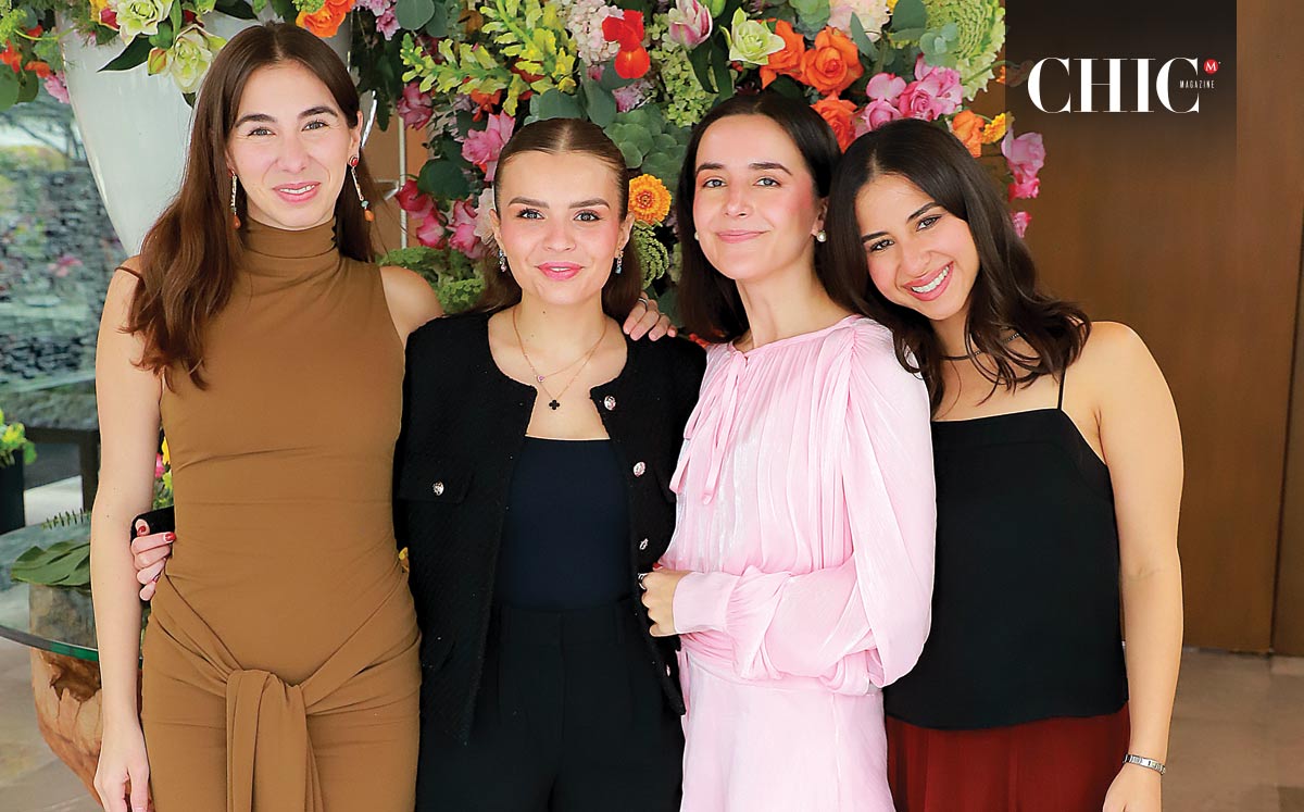 Isabella Abramo, Jimena García, Nancy Coindreau y Jimena Peña