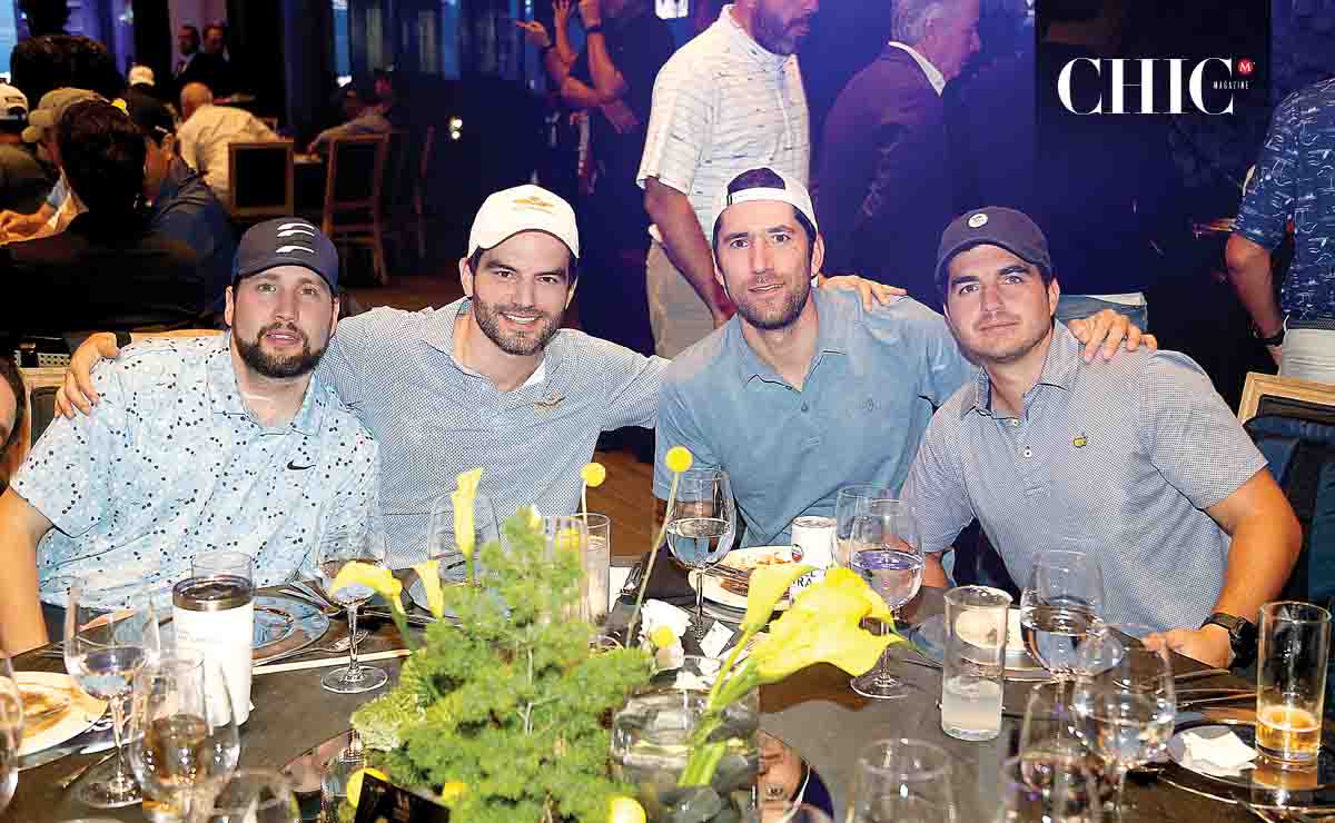 Julio Meyer, Mauricio Barrera, Diego Elizondo y Hugo Martínez / Fotos: Daniel Saldívar y Claudio Guajardo