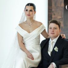 Vanina Sada González y Armando Garza Herrera. Fotos: Claudio Guajardo /  Cortesía Daniel Tamez