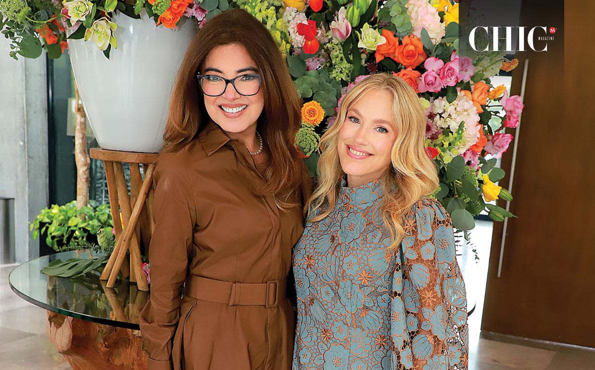 Vilma Schenone y Roberta Domínguez