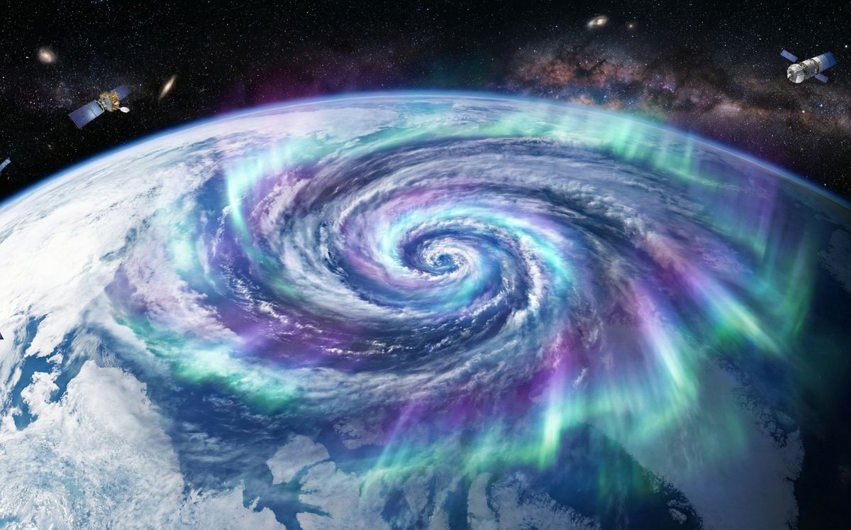 ¿Cómo afectará el vórtice polar al clima decembrino de México? (Foto: Gemini IA)