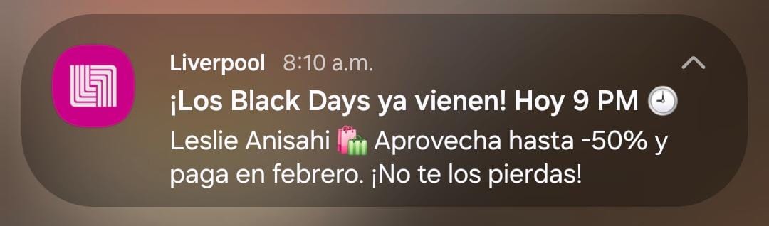 Confirmación del adelanto de los Black Days de Liverpool (Liverpool)