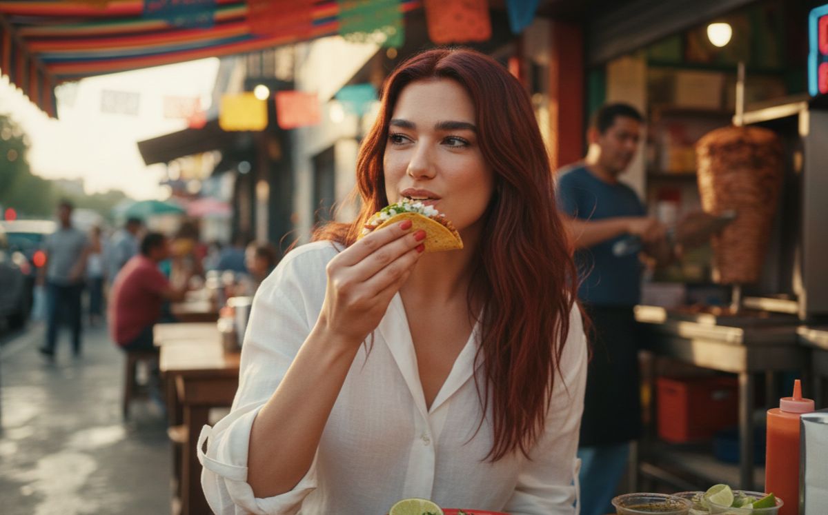 El pre-registro para la taquería de Dua Lipa ya abrió y sólo habrá 800 accesos por día (IA)