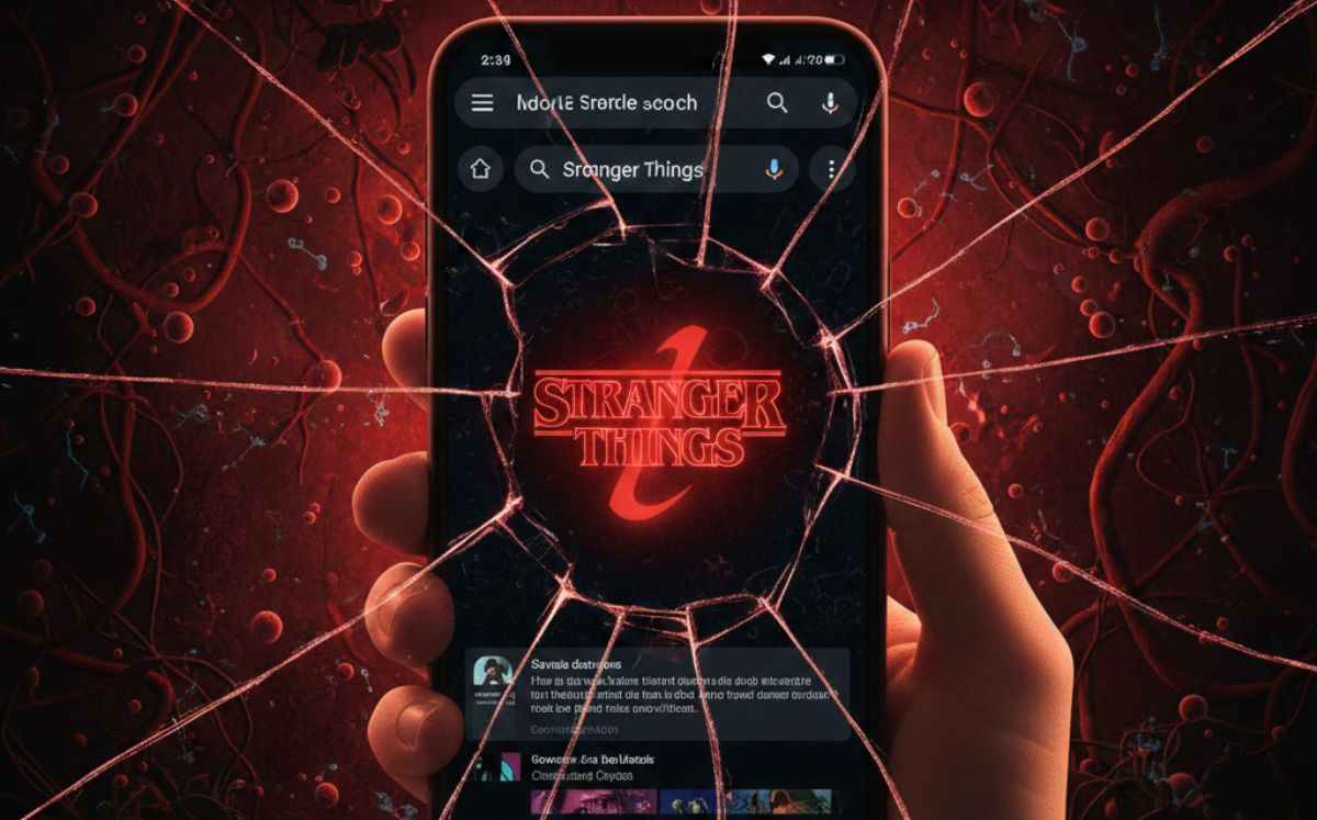 Google lanzó un efecto oculto por el estreno de “Stranger Things 5” (IA)