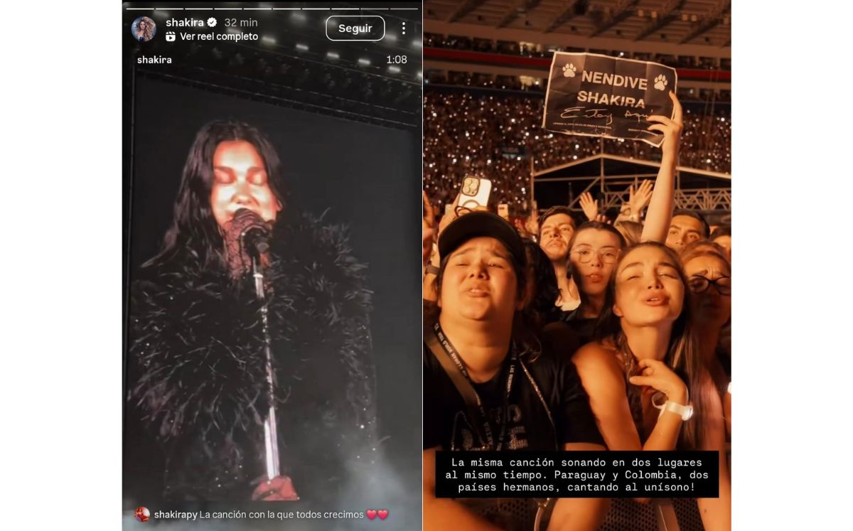 Shakira reacciona al cover de Dua Lipa (Instagram)