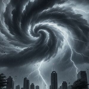 El SMN alerta por un fin de semana con lluvias intensas, ráfagas de viento y descenso de temperatura (iA)