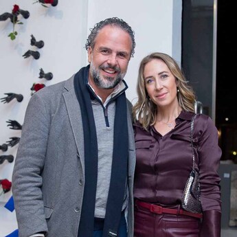 Carlos Anaya y Natalia Anaya (Fotos: Yanahui F. Sevilla)