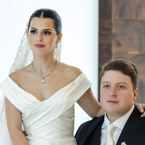 Vanina Sada González y Armando Garza Herrera. Fotos: Claudio Guajardo /  Cortesía Daniel Tamez