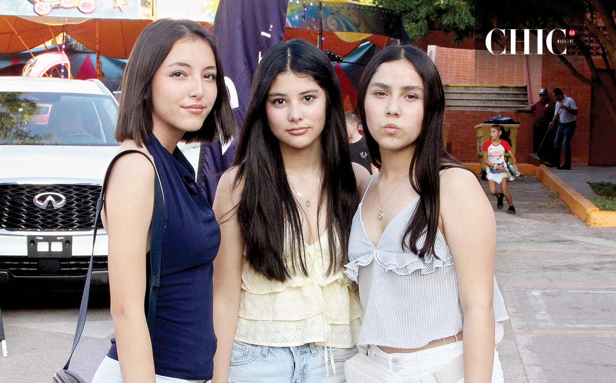 Ana Sofia Madrigal, Natalia Maraboto y Alejandra Orozco