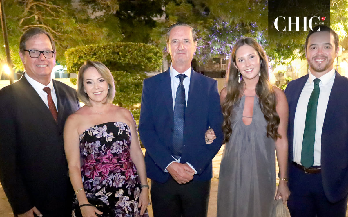 Andrés Astaburuaga, Analu Ruiz De Astaburuaga, Carlos Argüeso, Valme Astaburuaga y Diego Astaburuaga