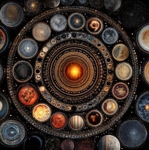 Estos son todos los eventos astronómicos de diciembre 2025 (Foto: Meta AI)