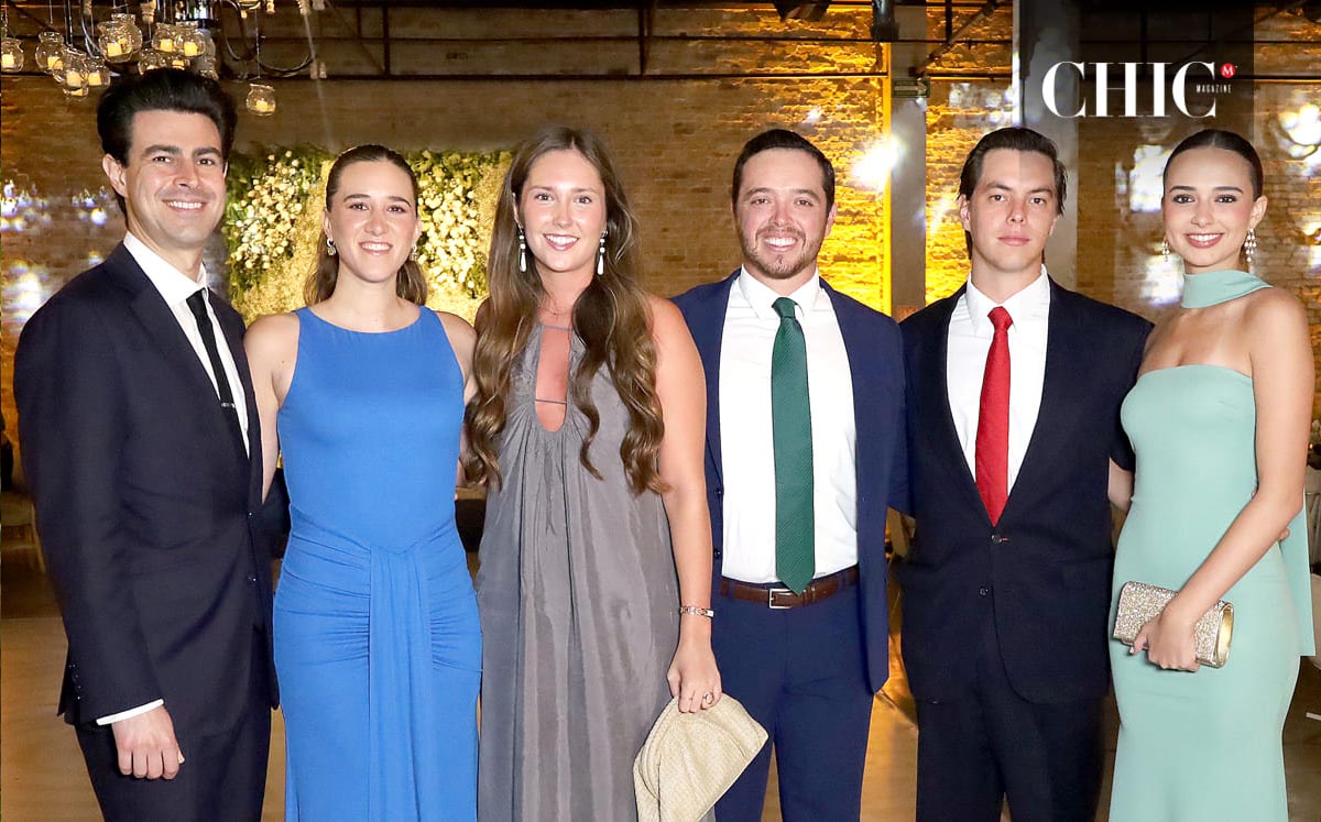 Juan Rolando Gutierrez, Maru Villarreal de Gutierrez, Valme Argueso, Diego Astaburuaga, Fernando Astaburuaga y Daniela Morales