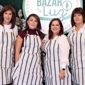 Cecilia, Bety, Cecilia y Rosa