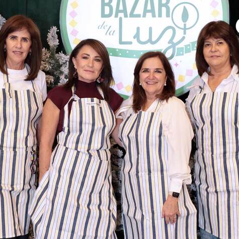 Cecilia, Bety, Cecilia y Rosa