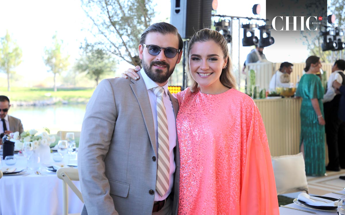 Eduardo de la Garza y Luisa Fernanda Treviño