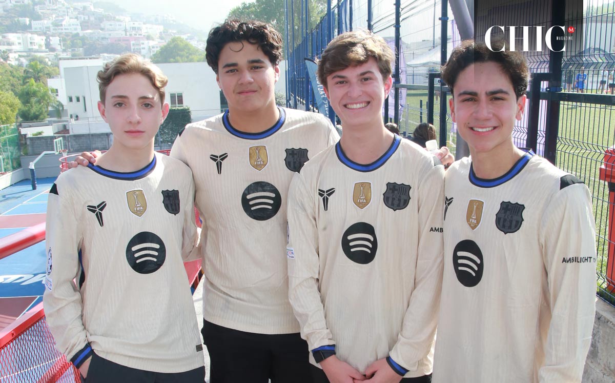 Gustavo Salinas, Pablo Farías, Frank Garza y Juan Pablo Pazos