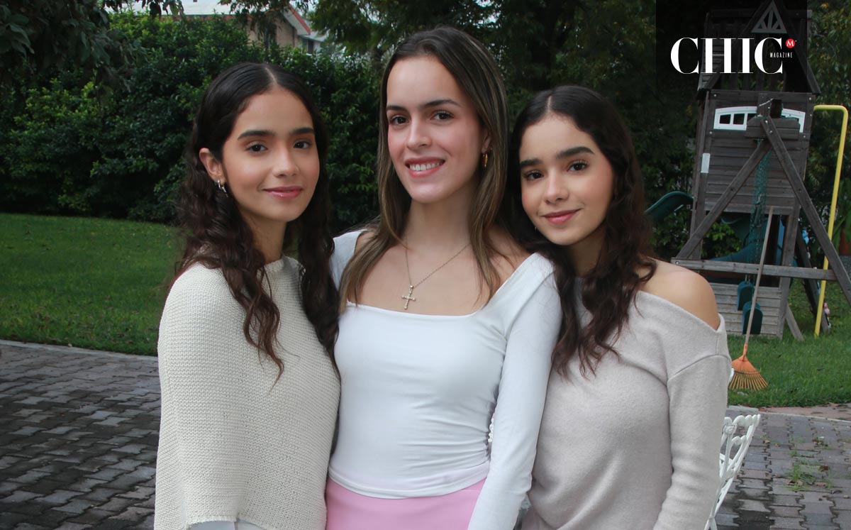 Isabella Muraira, Ivanna Valles y Mía Muraira