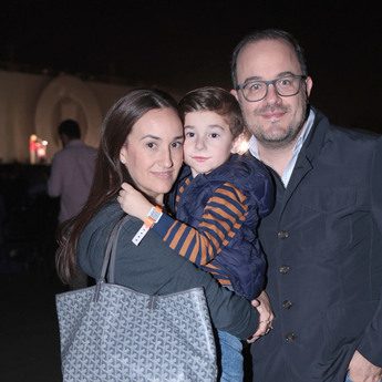 Mariana, Daniel y Alberto