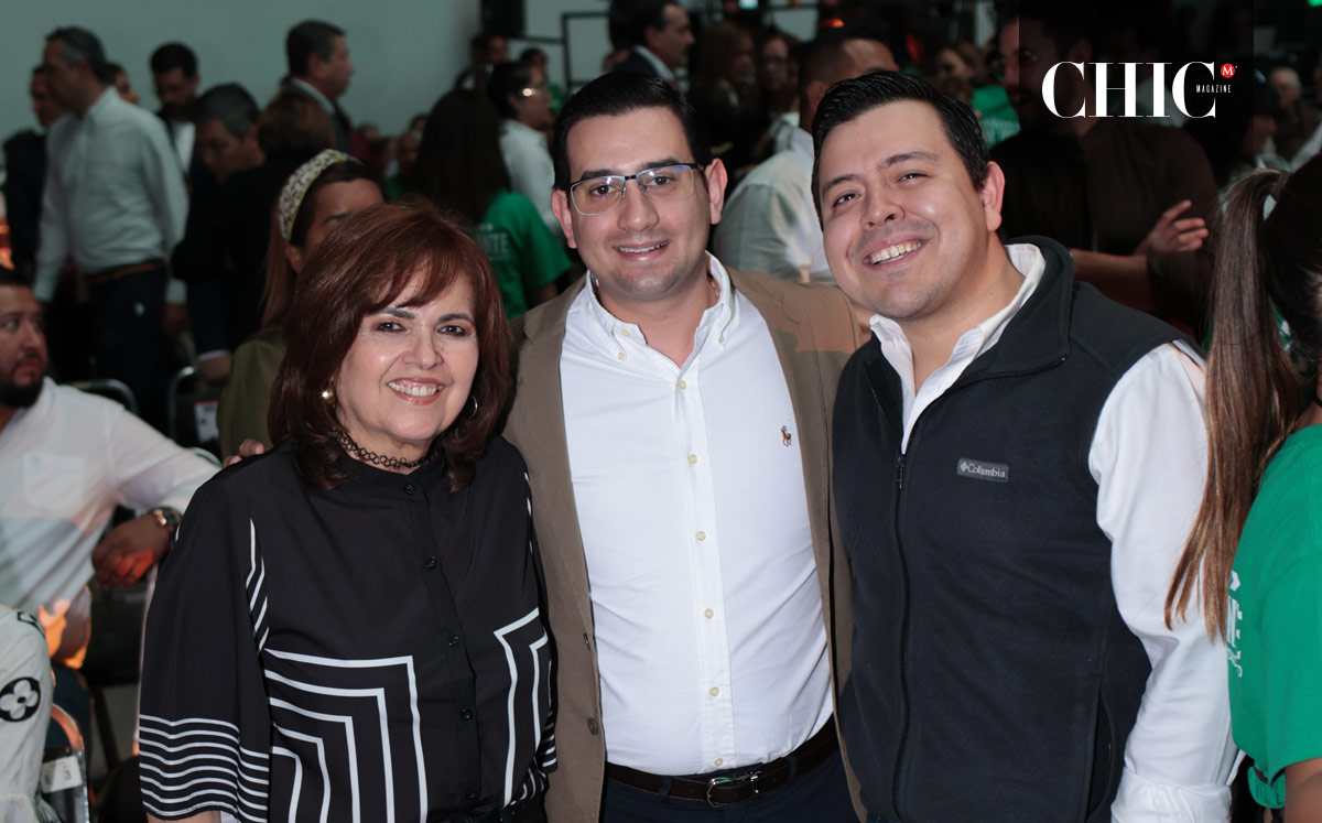 Maru Calderón, Salvador José y Óscar Torres