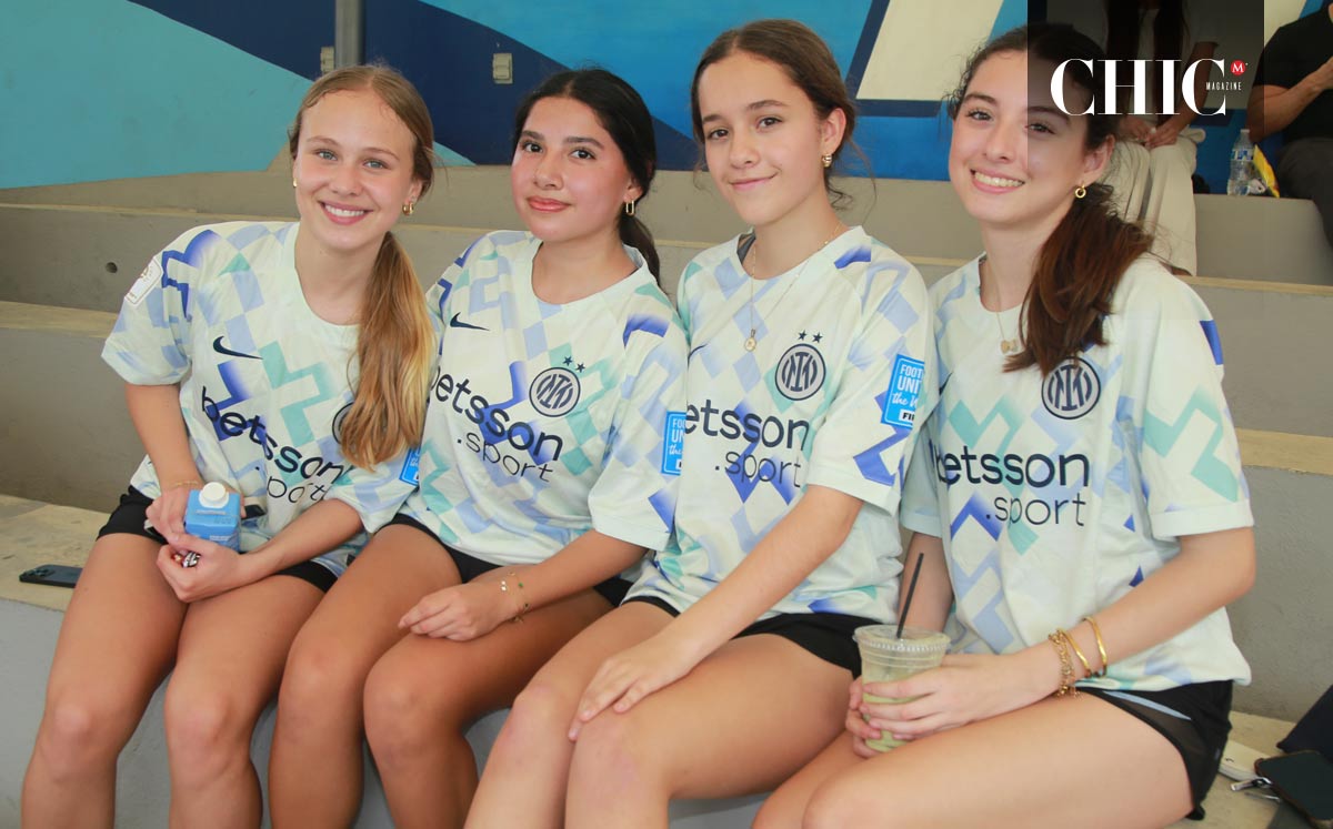 Mía Monrroy, Majo Arellano, Roberta Romero y Romelia Herrera