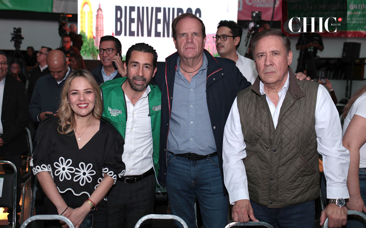 Natalia, Luis, Adolfo y Eduardo