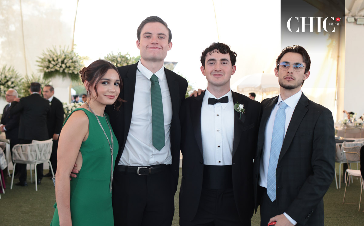 Regina Rodríguez, Alessandro Gilio, Heberto Villarreal y Naim Slim