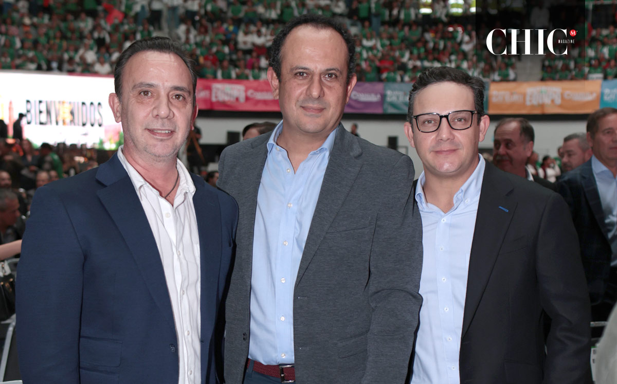 Roberto Cabello, Juan Carlos Sáenz y Joaquín Arizpe