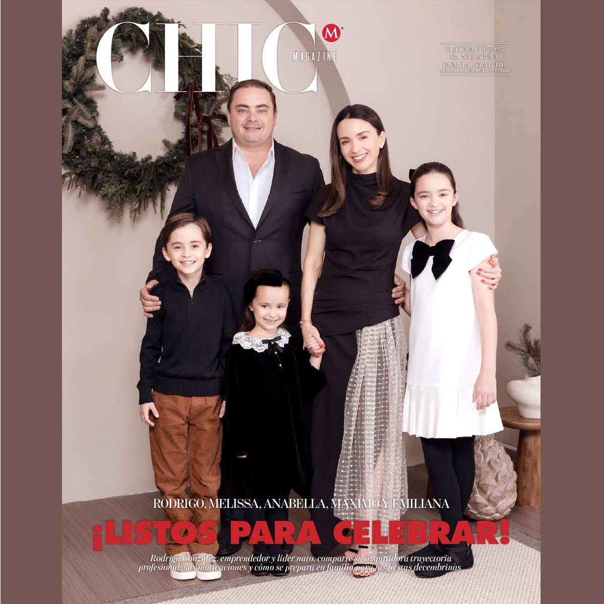 Rodrigo González , Melissa Gonzalez , Anabella, Mäximo y Emiliana