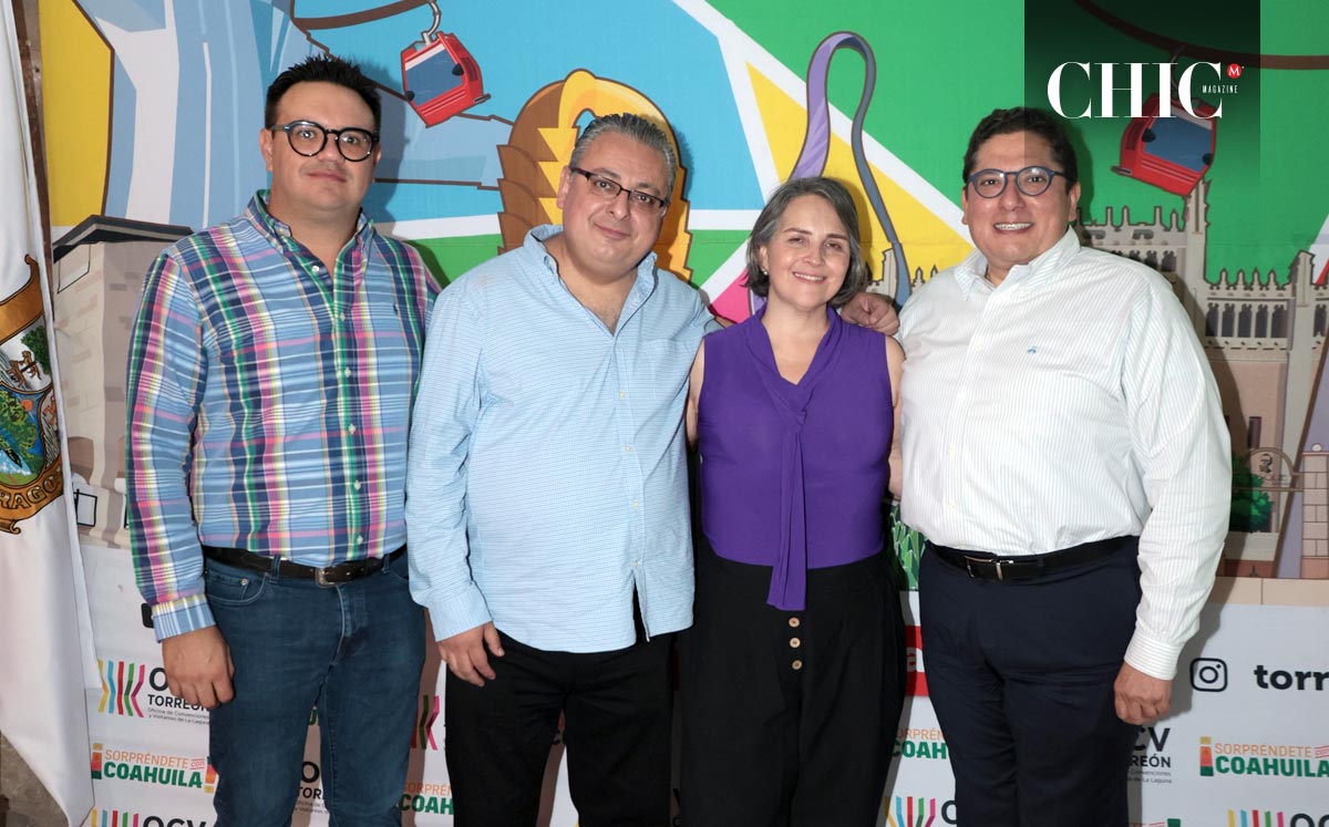 Salvador, Ricardo, Luz María y José Luis