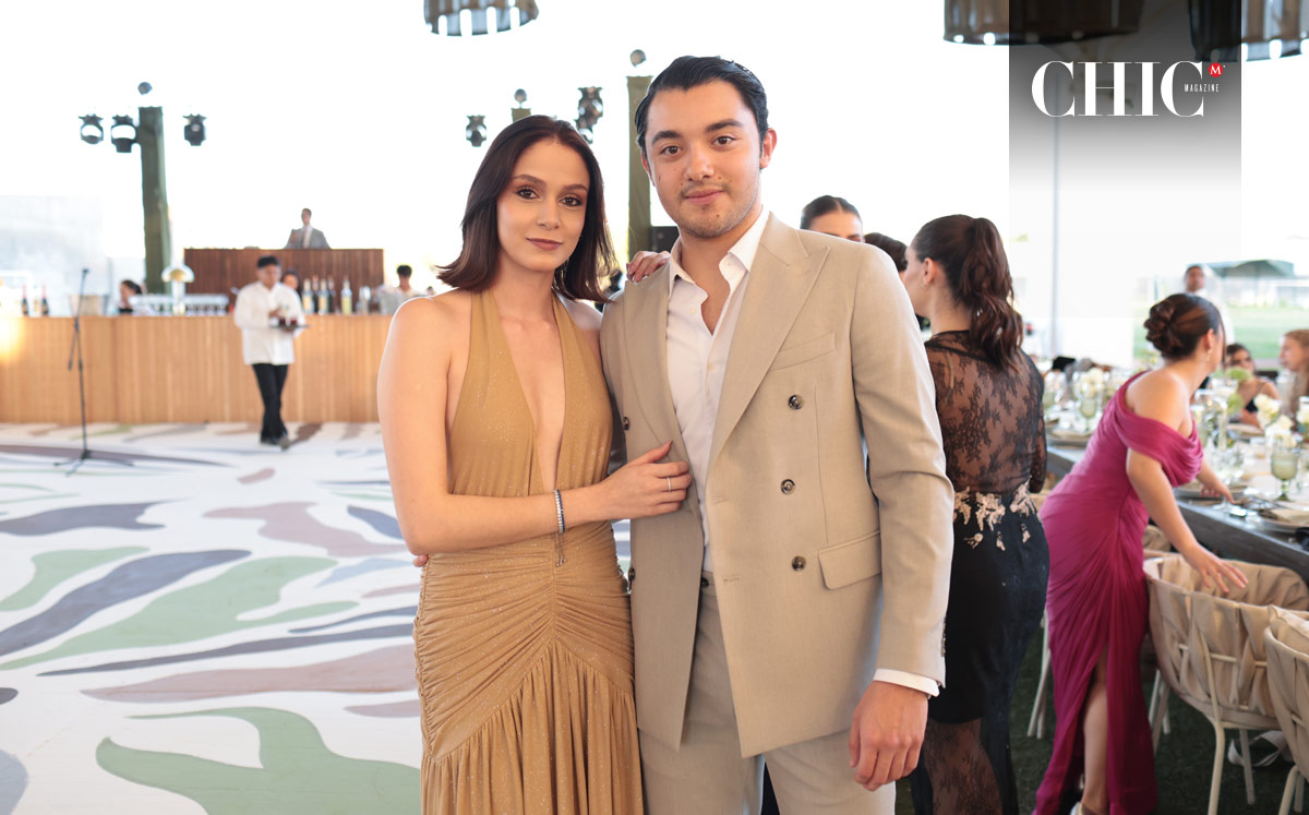 Samantha van den Bogaard y Luis Carlos Pérez