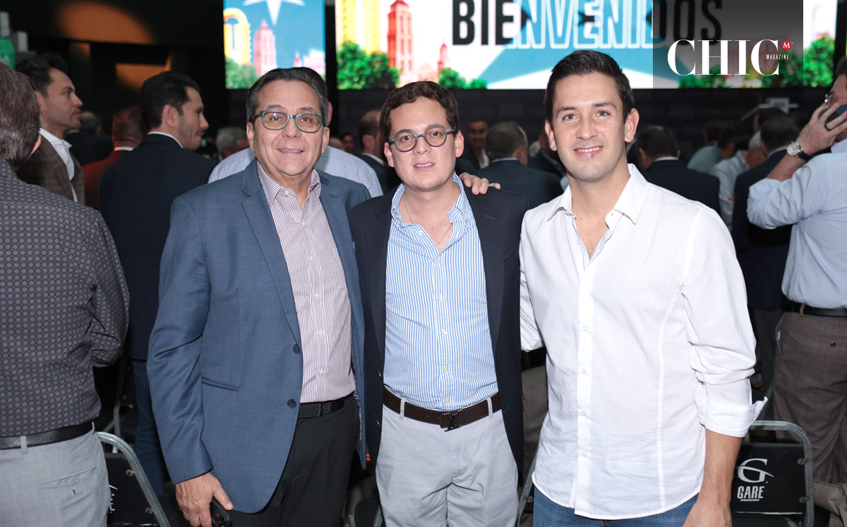 Toño, Benjamín y Víctor