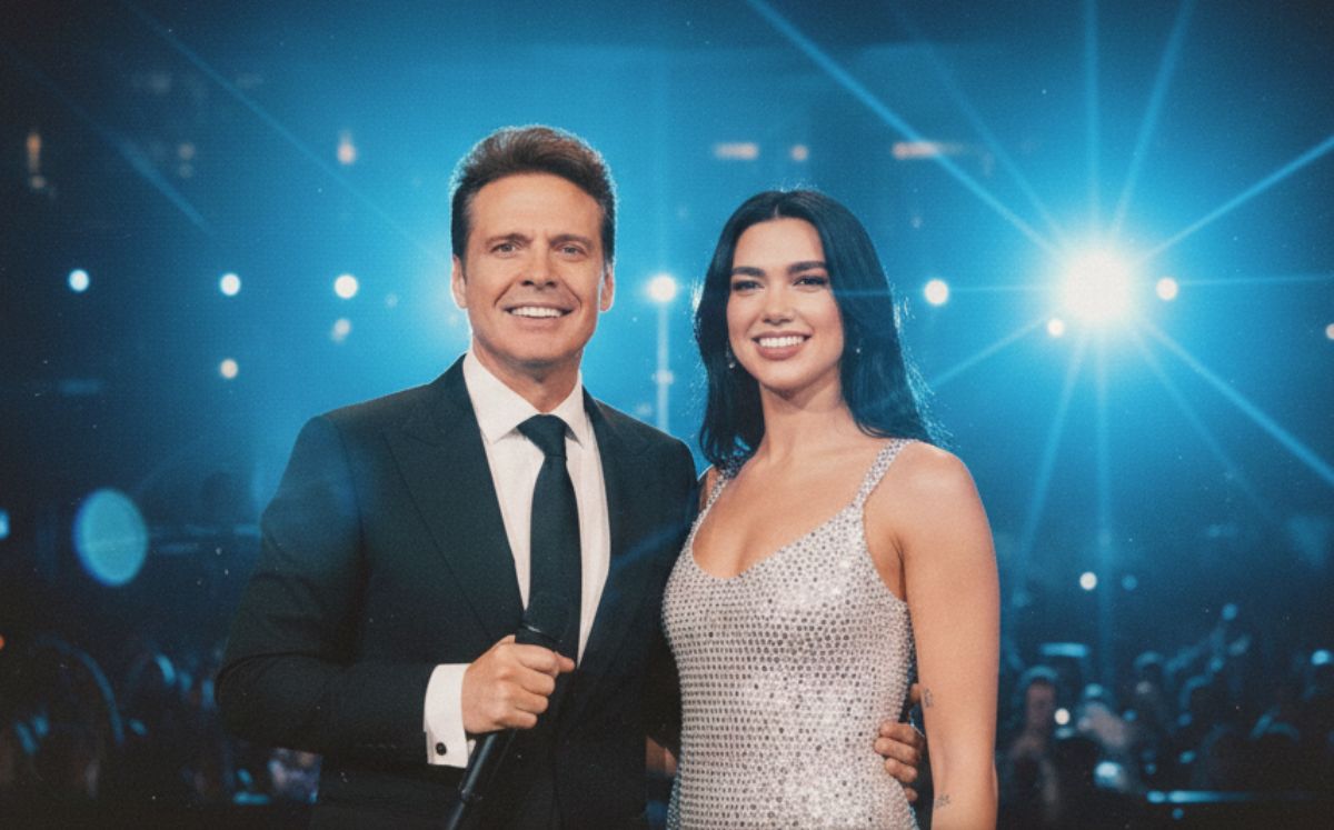 Esta es la foto que Luis Miguel compartió con Dua Lipa y ha desatado rumores de una colaboración (Foto: Gemini IA)