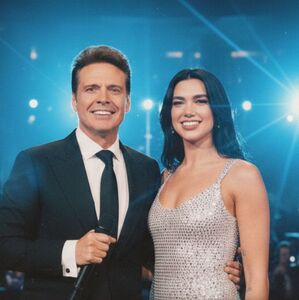 Esta es la foto que Luis Miguel compartió con Dua Lipa y ha desatado rumores de una colaboración (Foto: Gemini IA)