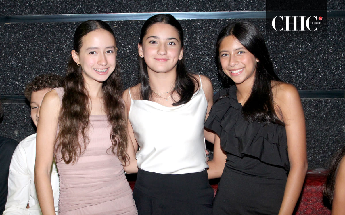 Andrea Navarrete, María Saro y Alejandra Lee