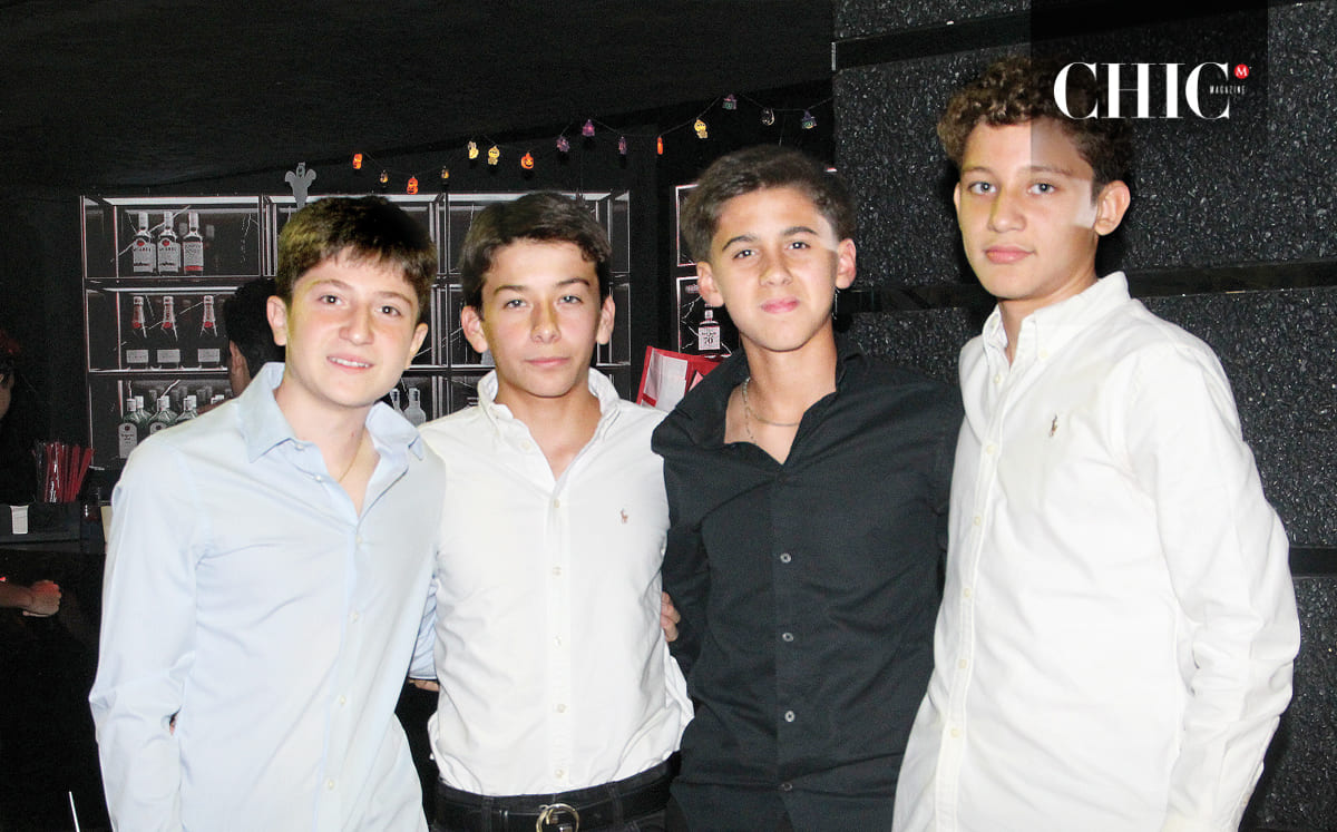 Ignacio Lu,  Nicolás Verlage, Mariano Domínguez y Joaquín Juárez