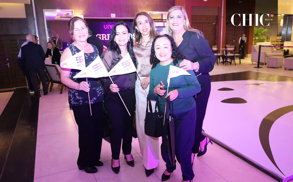 Laura Luengas, Alma Gómez, Yuri López, Clara Barocio y Marisela Gutiérrez